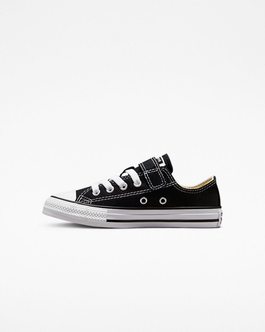 Tenisi Fete Converse Chuck Taylor All Star Easy-On Negrii Bej Albi | RO YZ13GH521